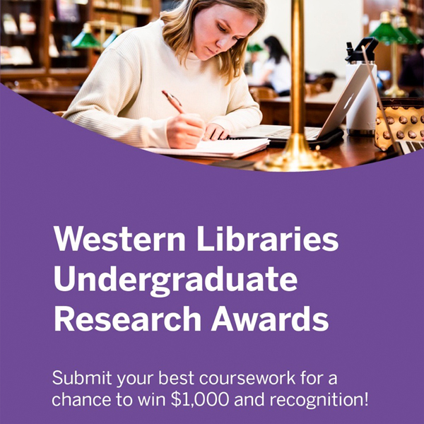 Western Libraries Undergraduate Research Awards (WLURA) 2024