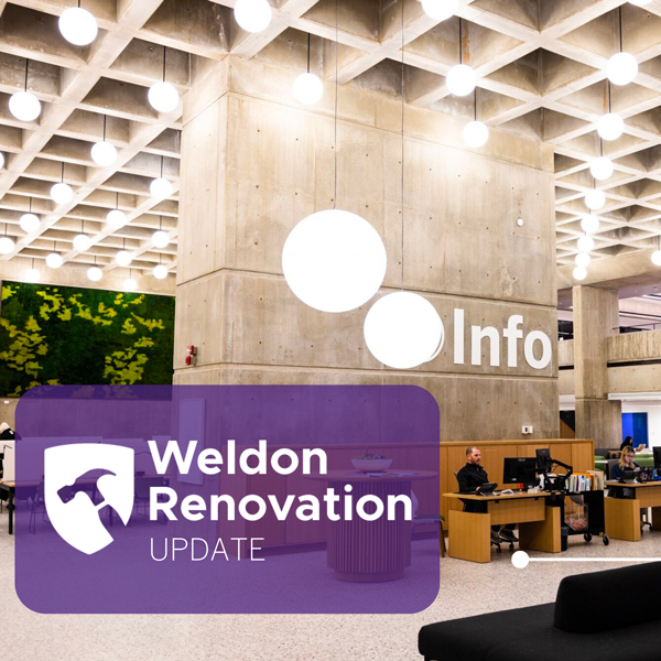 Weldon Renovations Update