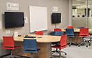 Media tables in the Collaborative Learning Centre